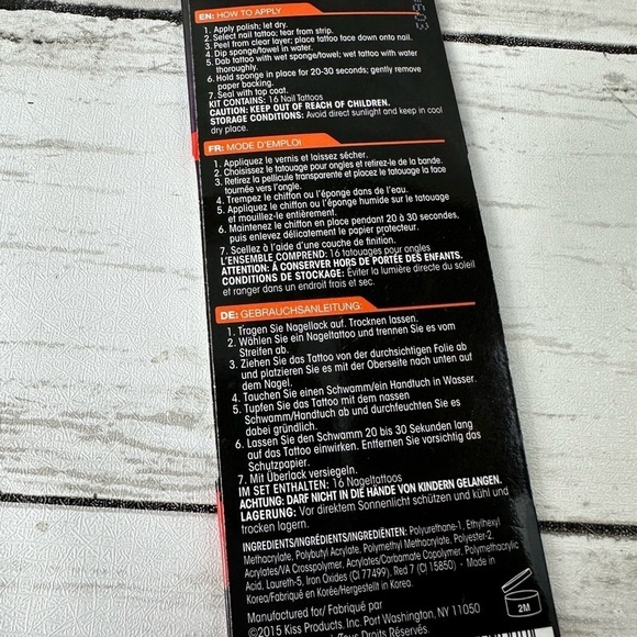 KISS Nail Tattoos HALLOWEEN Designs 63937 - Picture 2 of 4